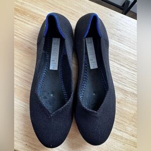 Rothy's Ballet Flats - Black - Round Toe - Size 8